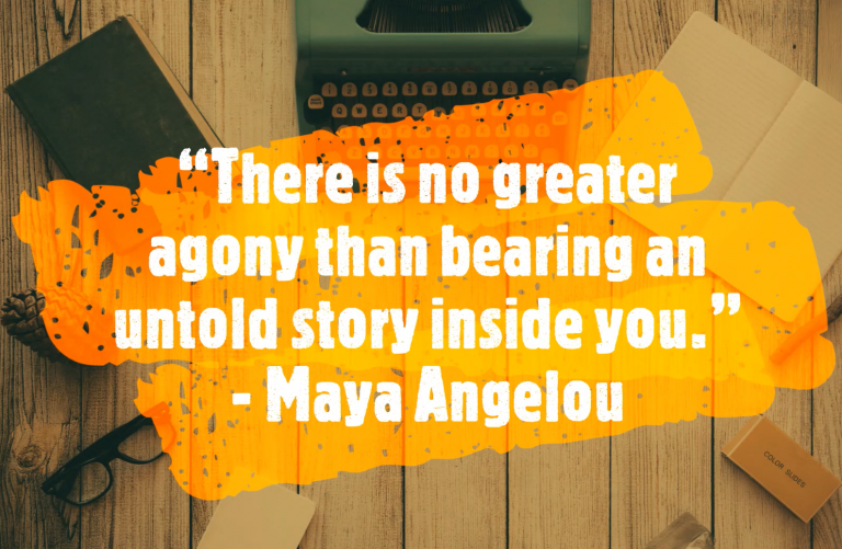 Maya Angelou Quote, stories